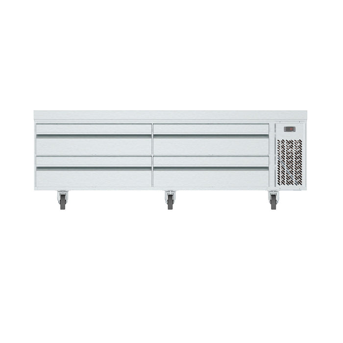 Infrico USA IUC-MSG72 Refrigerated Chef Base, 4 Drawers