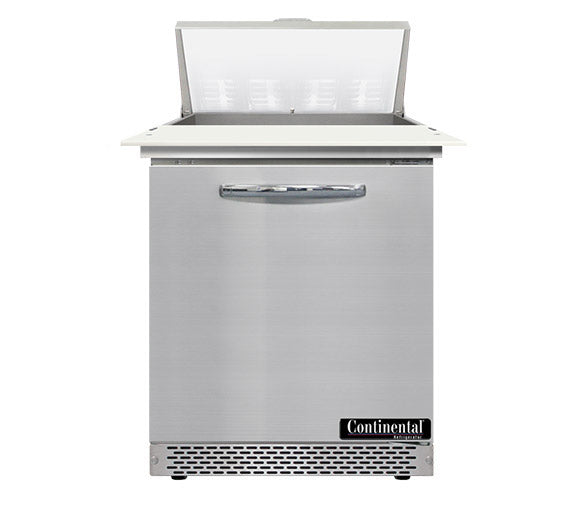 Continental Refrigerator SW27N8C-FB Front Breathing Sandwich Unit with Cutting Top