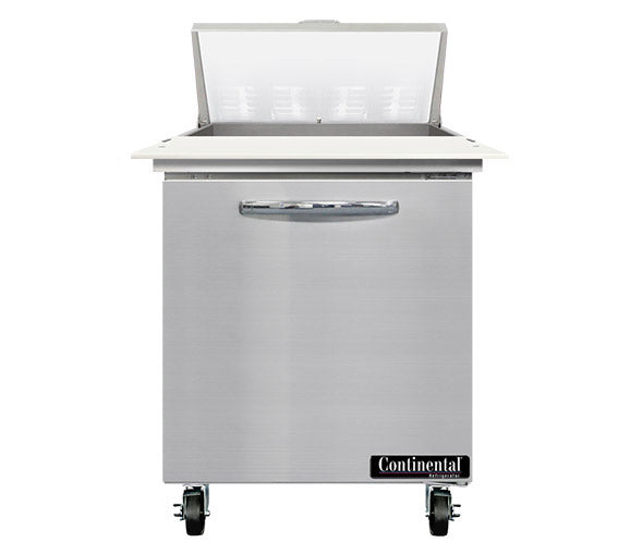 Continental Refrigerator SW27N8C Sandwich Unit with Cutting Top