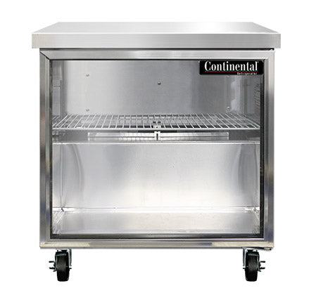 Continental Refrigerator SW32NGD Work Top Display Refrigerator