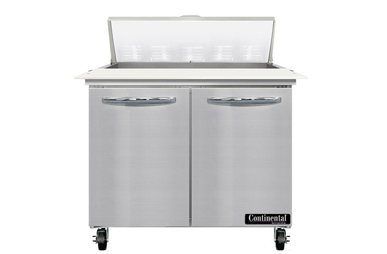 Continental Refrigerator SW36N10C Sandwich Unit with Cutting Top