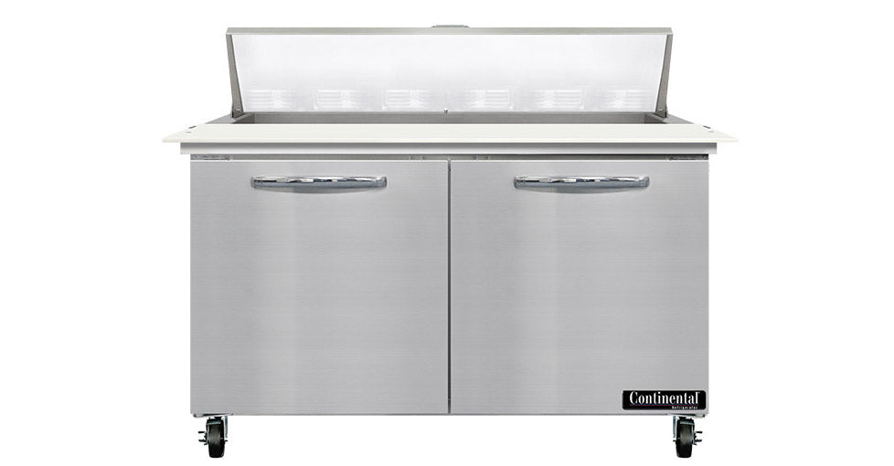 Continental Refrigerator SW48N12C Sandwich Unit with Cutting Top