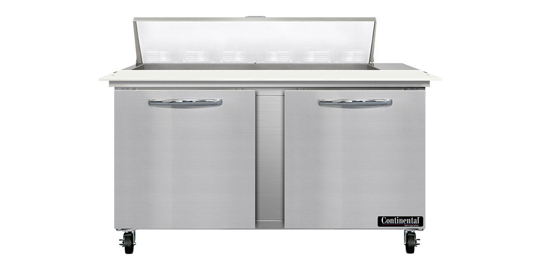Continental Refrigerator SW60N12C Sandwich Unit with Cutting Top