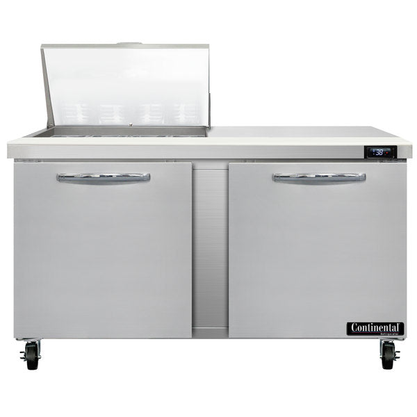 Continental Refrigerator SW60N12M Sandwich Unit with Mighty Top