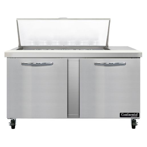 Continental Refrigerator SW60N18M Sandwich Unit with Mighty Top