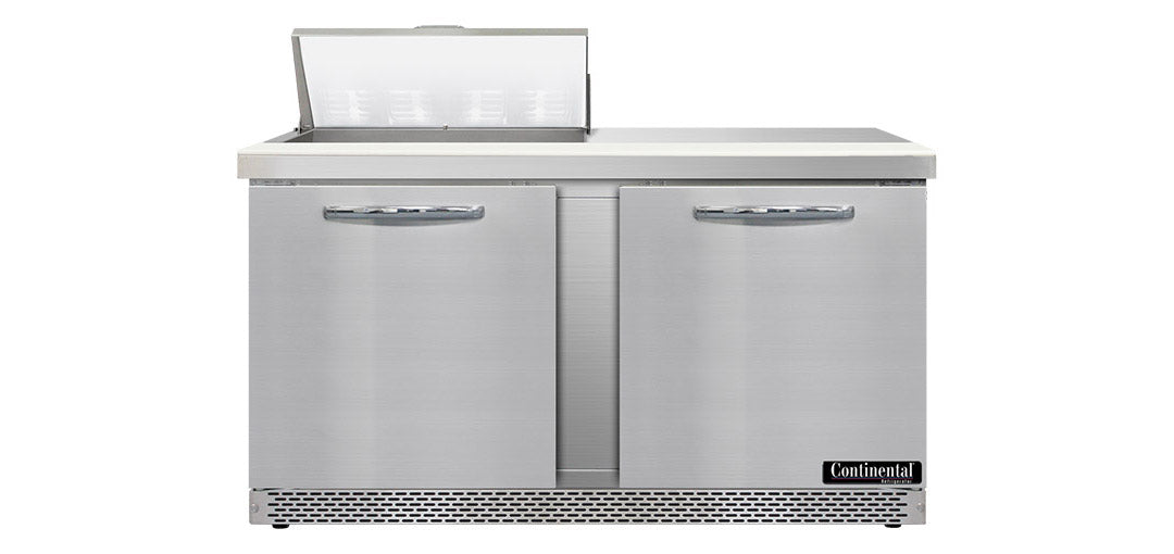 Continental Refrigerator SW60N8-FB Front Breathing Sandwich Unit with Standard Top