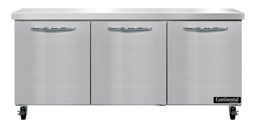 Continental Refrigerator SW72N Work Top Refrigerator