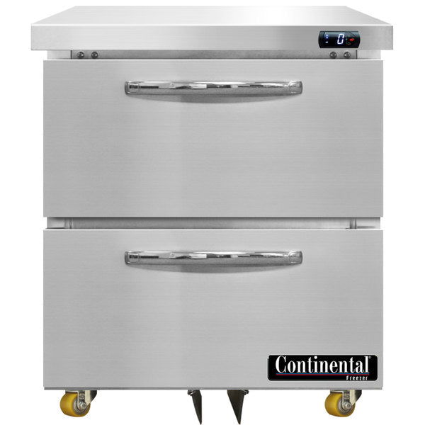 Continental Refrigerator SWF27N-D Work Top Freezer