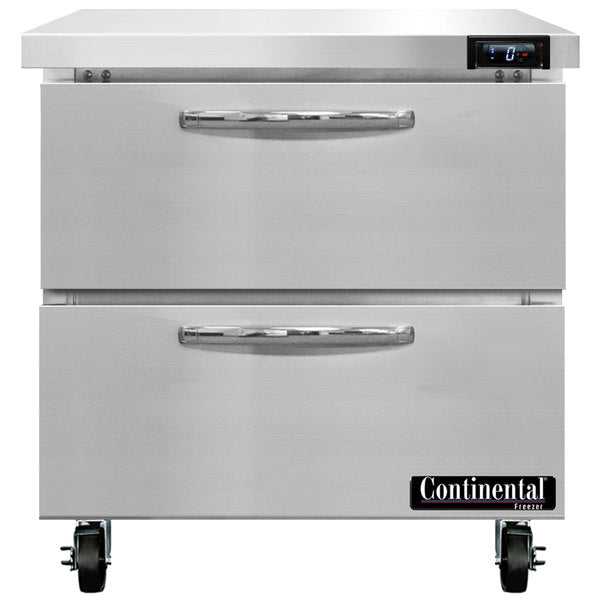 Continental Refrigerator SWF32N-D Work Top Freezer