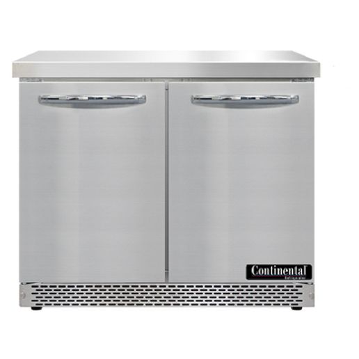 Continental Refrigerator SWF36N-FB Work Top Front Breather Freezer