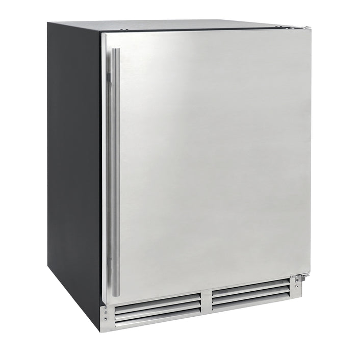 Sapphire Series 3 24" Indoor/Outdoor Premium Refrigerator, in Stainless Steel (SR243SS)