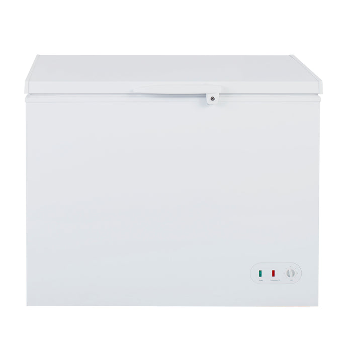 Maxx Cold Chest Freezer with Solid Top, 40.6"W, 49.6 cu. ft. Storage Capacity, Locking Lid, Garage Ready, in White (MXSH9.6SHC)