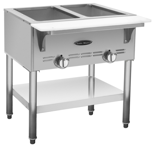 Serv-Ware SWGST-2 Serving Counter, Hot Food, Gas