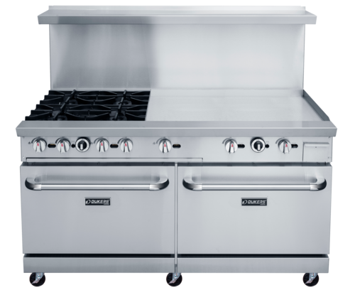 Dukers Appliance Co., USA Ltd. DCR60-4B36GM Range, 60" Restaurant, Gas