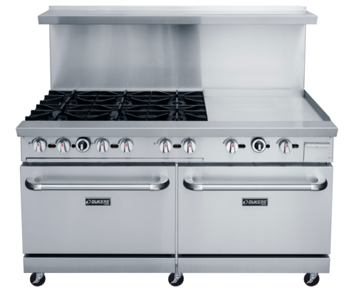 Dukers Appliance Co., USA Ltd. DCR60-6B24GM Range, 60" Restaurant, Gas