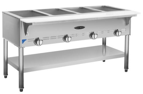 Serv-Ware SWGST-4-LP Serving Counter, Hot Food, Gas