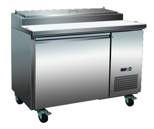 Serv-Ware PP44-6-HC Refrigerated Counter, Pizza Prep Table