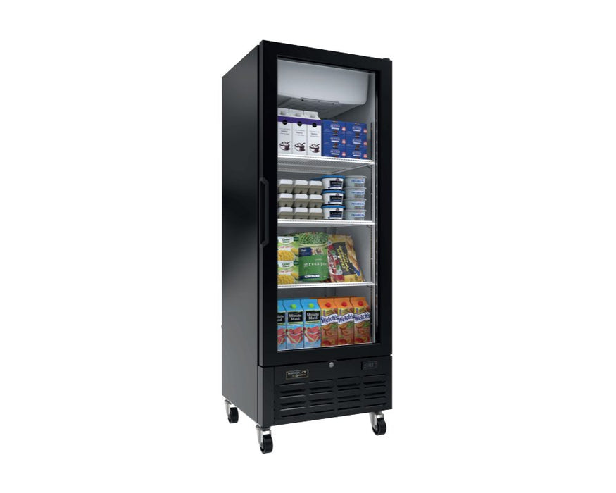 Kool-It - Signature LX-14RB Black Merchandiser Refrigerator