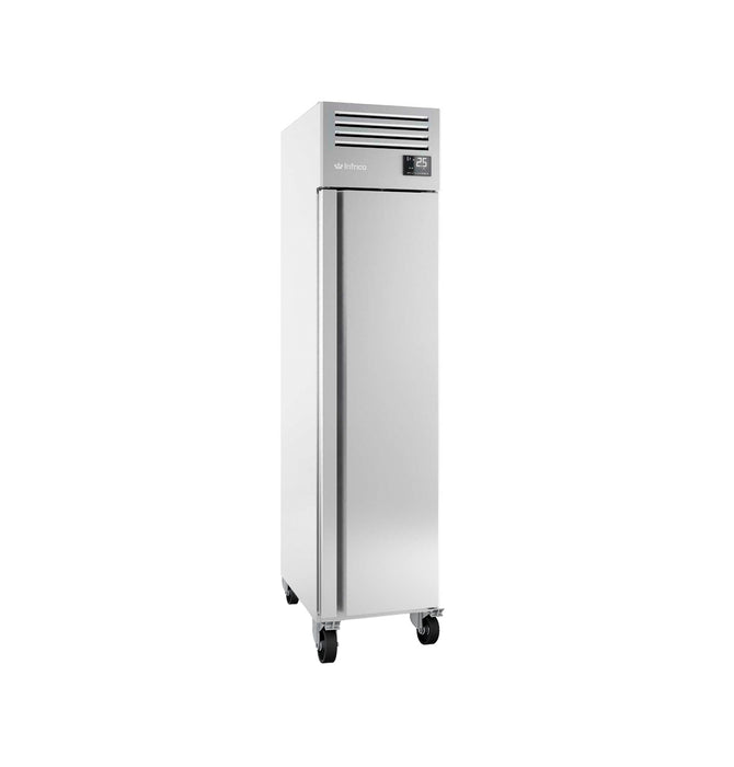 Infrico USA IRR-AGN301  Single Solid Door, Top Mounted Refrigerator, Slim Line