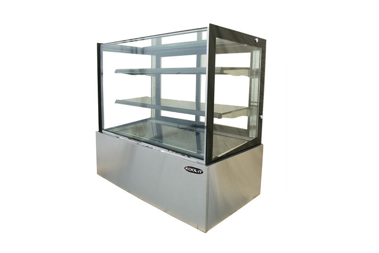 Kool-It KBF-60D Flat Glass Display Case