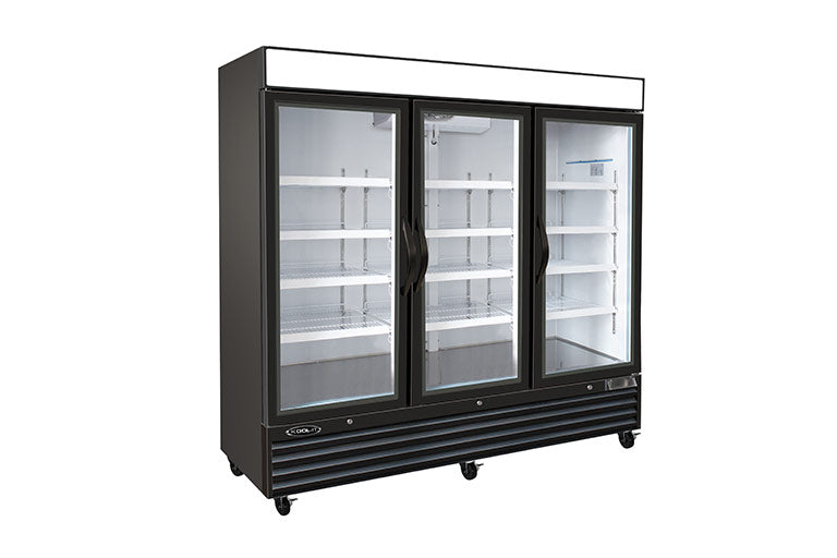 Kool-It KGF-72 DV Glass Door Merchandiser Freezer