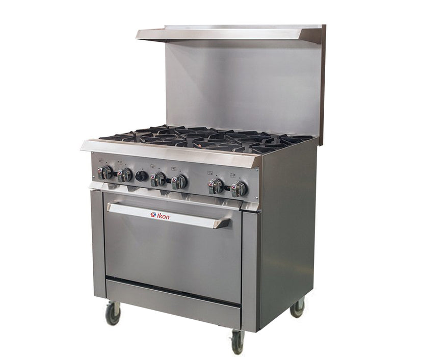 IKON COOKING IR-6-36 Gas range - 6 burners with oven