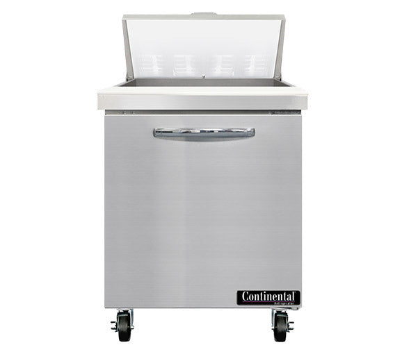 Continental Refrigerator SW27N8 Sandwich Unit with Standard Top