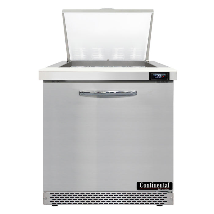 Continental Refrigerator SW32N12M-FB Front Breathing Sandwich Unit with Mighty Top
