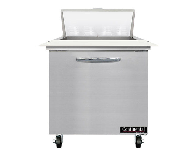 Continental Refrigerator SW32N8C Sandwich Unit with Cutting Top