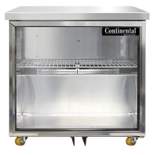 Continental Refrigerator SW32NGD-U Undercounter Display Refrigerator