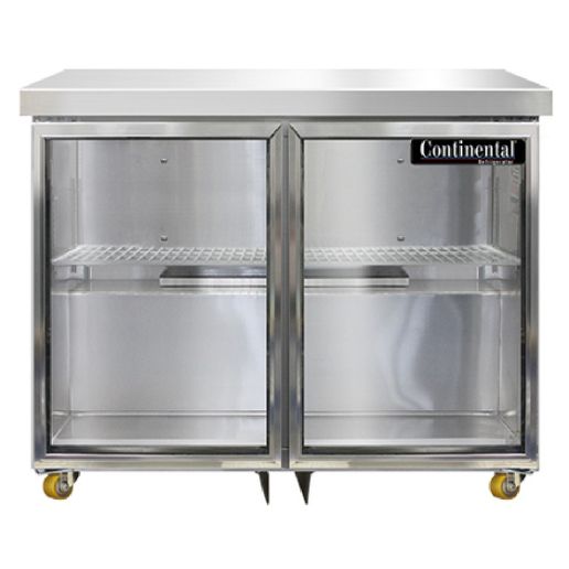 Continental Refrigerator SW36NGD-U Undercounter Display Refrigerator