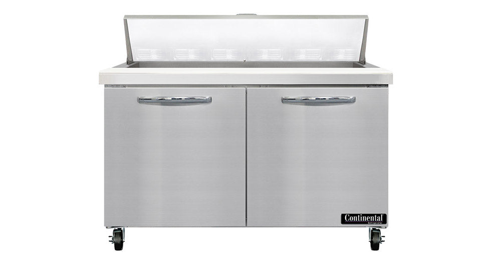 Continental Refrigerator SW48N12 Sandwich Unit with Standard Top