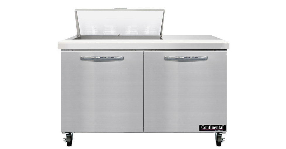 Continental Refrigerator SW48N8 Sandwich Unit with Standard Top