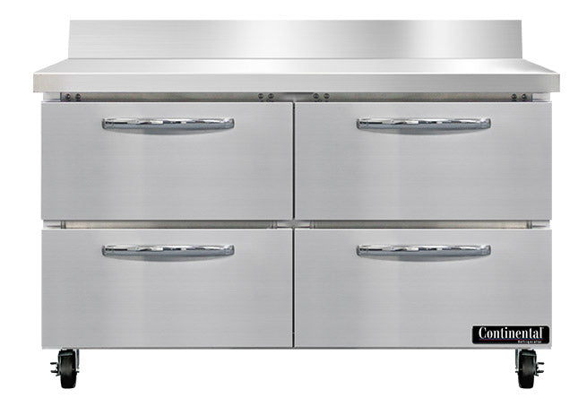 Continental Refrigerator SW48NBS-D Work Top Refrigerator