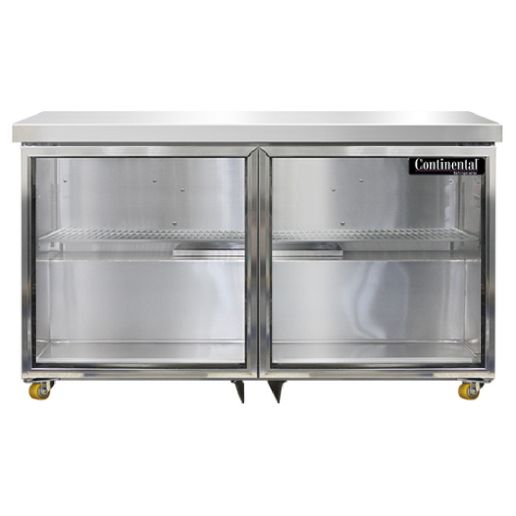 Continental Refrigerator SW48NGD-U Undercounter Display Refrigerator