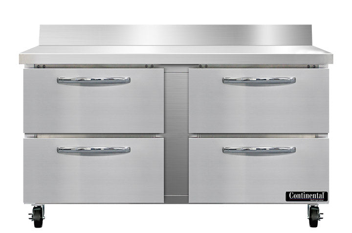 Continental Refrigerator SW60NBS-D Work Top Refrigerator