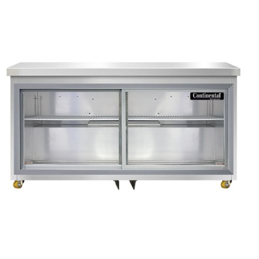 Continental Refrigerator SW60NSGD-U Undercounter Display Refrigerator