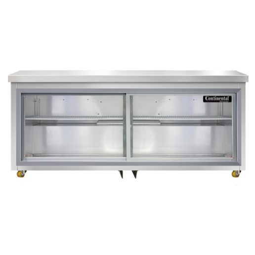 Continental Refrigerator SW72NSGD-U Undercounter Display Refrigerator