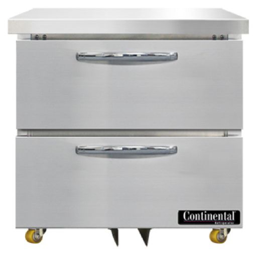 Continental Refrigerator SWF32N-U-D Undercounter Freezer