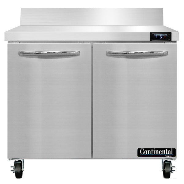 Continental Refrigerator SWF36NBS Work Top Freezer