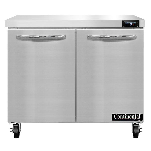 Continental Refrigerator SWF36N Work Top Freezer