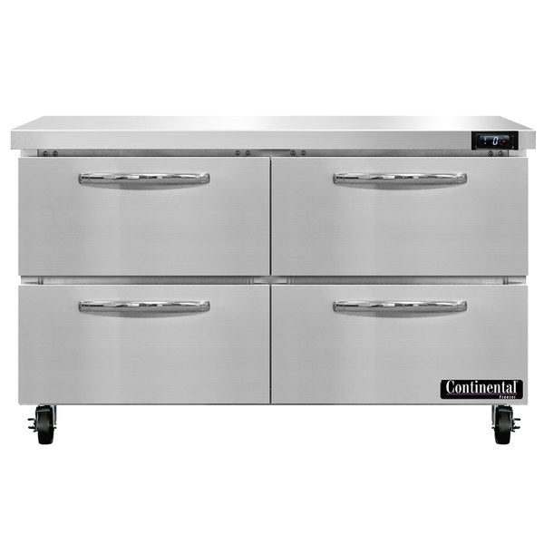 Continental Refrigerator SWF48N-D Work Top Freezer