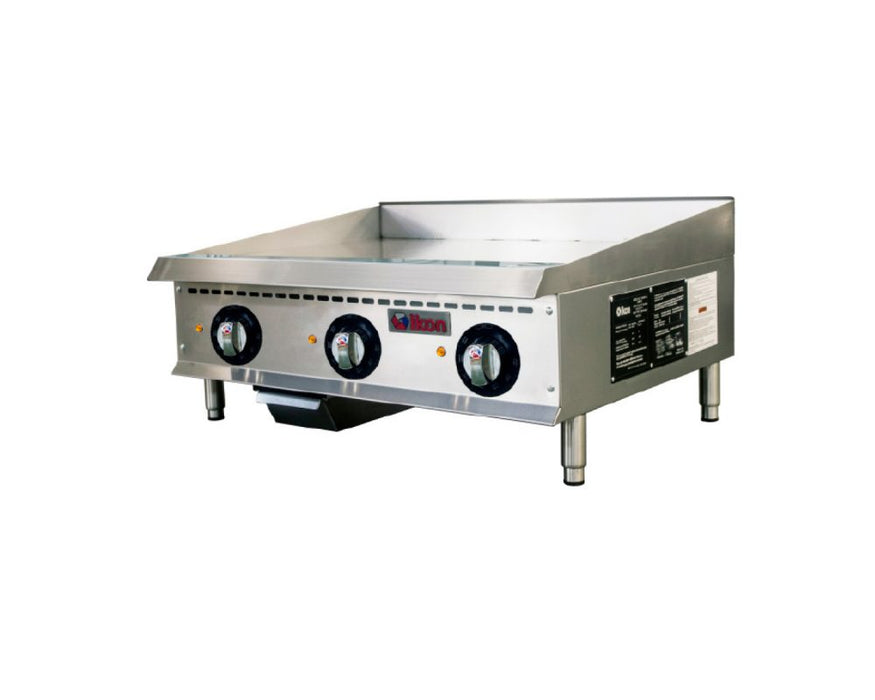 IKON COOKING ITG-36E Electric Thermostatic griddle - 36”