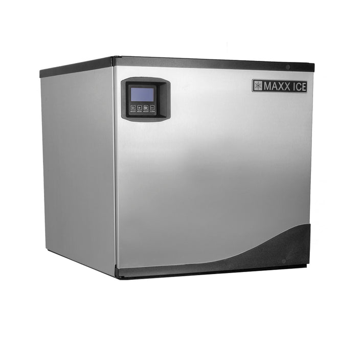 Maxx Ice Intelligent Series Modular Ice Machine, 22"W, 361 lbs, Half Dice Ice Cubes, Energy Star Listed, in Stainless Steel (MIM360NH)