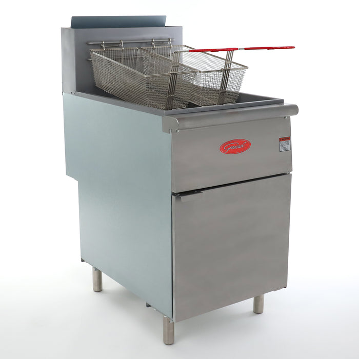 General Foodservice Deep Fryer, 70 lb., 150,000 BTU, in Stainless Steel (GFF5-70N)